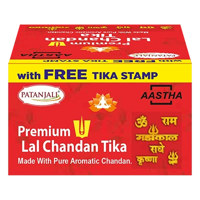 Aastha Lal Chandan Tika