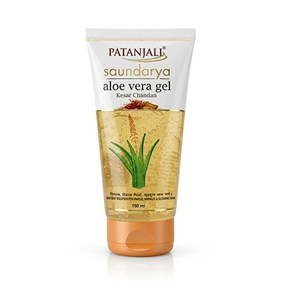 Patanjali Saundarya Aloe Vera Gel Kesar Chandan 