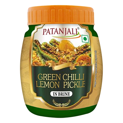 Patanjali Green Chilli Lemon Pickle