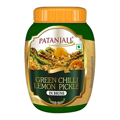 Green Chilli Lemon Pickle