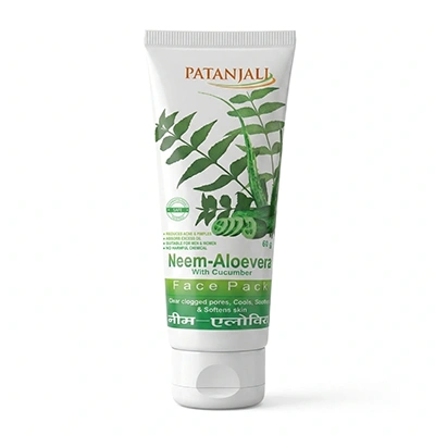 Patanjali Aloevera Neem Cucumber Face Pack