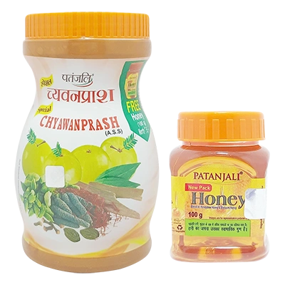 Patanjali Special Chyawanprash 1 Kg - FREE Honey 100 G