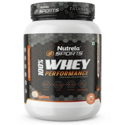 Patanjali Nutrela Sports Whey Performance (French vanilla)