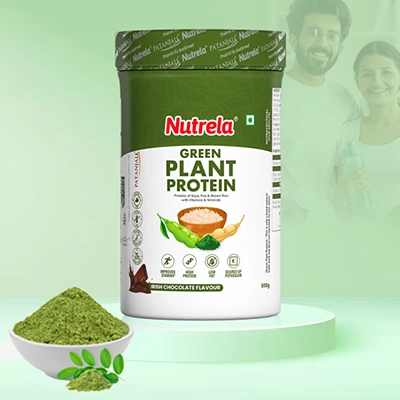 Patanjali Nutrela Green Plant Protein Chocolate Flavour