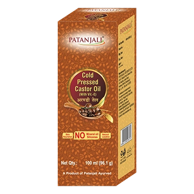 Patanjali Cold Pressed Castor Oil With Vitamin E