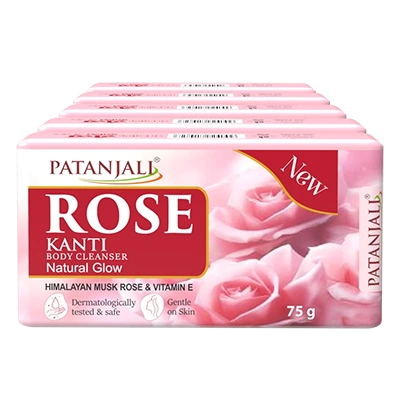 Patanjali Rose Kanti Body Cleanser 75G-B4G1 Free