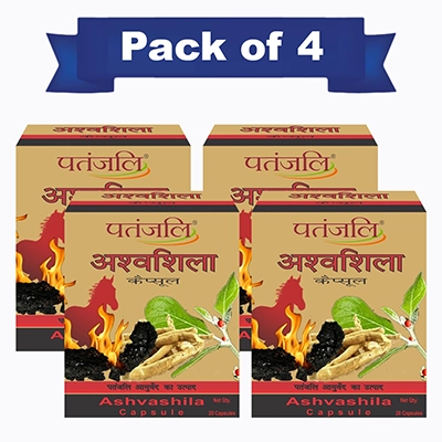 Combo - Ashvashila Capsule -11 G (Strip) (Pack of 4)