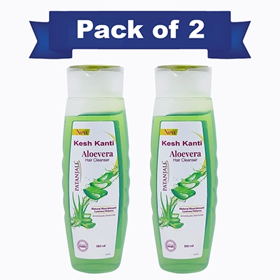 Combo Aloevera Hair Cleanser 180 ml (Pack of 2)