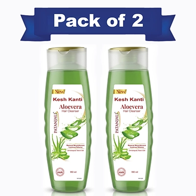 Combo Aloevera Hair Cleanser 180 ml (Pack of 2)