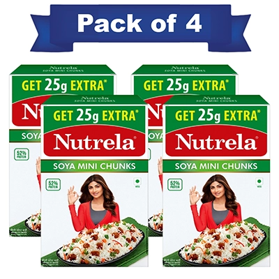 Soya Bari- Mini Chunks 200 g (Pack of 4)