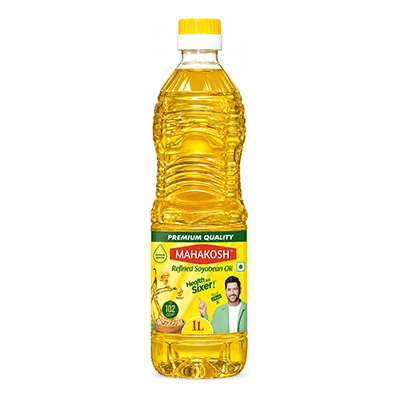 Mahakosh Refined Soyabean Oil 1ltr (B)