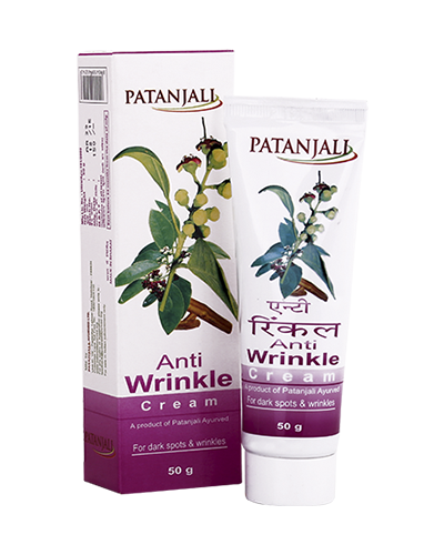 Anti Ageing Cream Online: Patanjali Anti Wrinkle Herbal Cream in India -  Buy Online