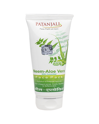 Patanjali Aloevera Neem Cucumber Face Pack