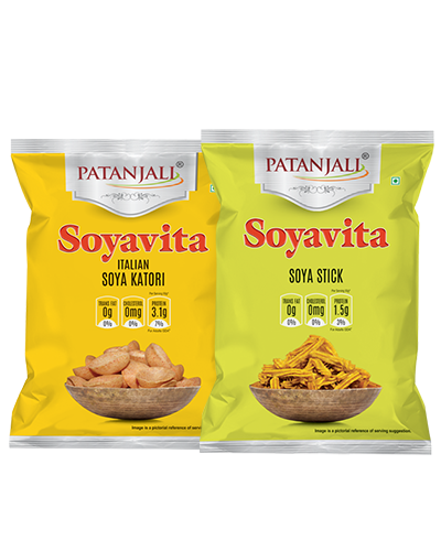 PATANJALI SOYAVITA- COMBO ( ITALIAN SOYA KATORI + SOYA STICK)