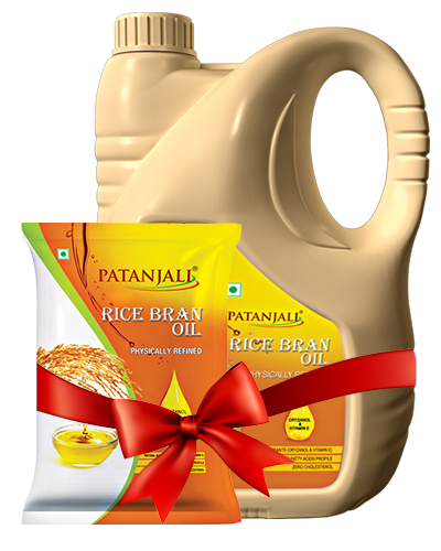 RICE BRAN OIL JAR ( Free 1Ltr Pouch)