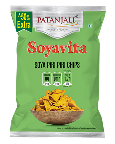 SOYAVITA SOYA PIRI PIRI CHIPS