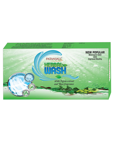 Patanjali Herbal Wash Detergent Cake 