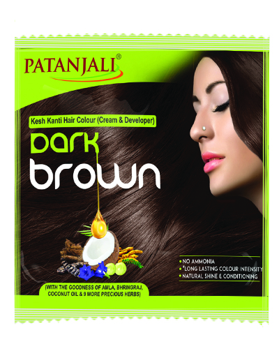 Patanjali KESH KANTI HAIR COLOUR (CREAM & DEVELOPER) - DARK BROWN Patanjali KESH KANTI HAIR COLOUR (CREAM & DEVELOPER) - DARK BROWN