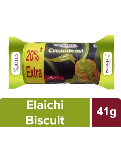 Patanjali Creamfeast Elaichi Biscuit