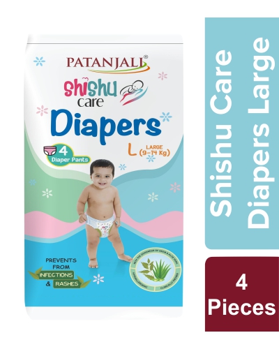 Shishu Care Baby Diaper (Large-4) 