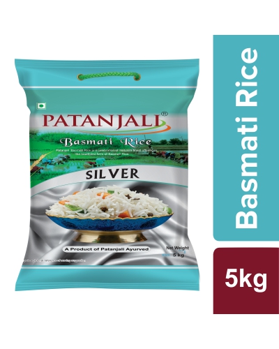 Patanjali Basmati Rice (Silver)