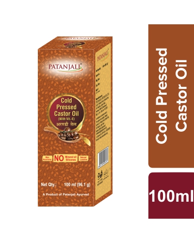 Patanjali Cold Pressed Castor Oil With Vitamin E