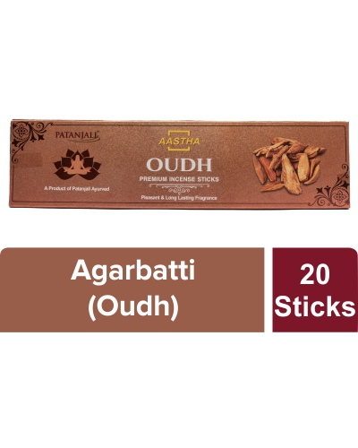 Aastha Premium Agarbatti Oudh - 20 N