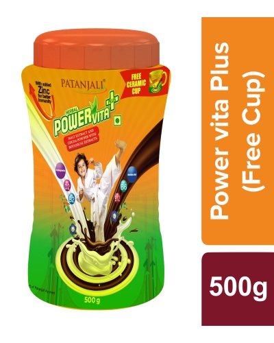 Patanjali Herbal Powervita Plus with Free Cup