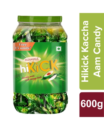 Patanjali Hikick Candy - Kacha Aam (Jar)