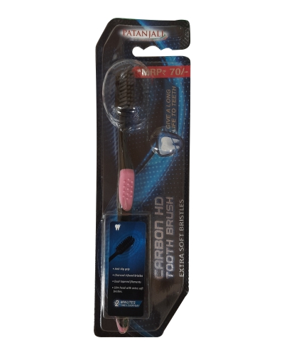 Patanjali Toothbrush Carbon HD