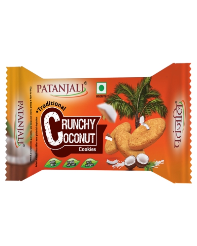 Patanjali Crunchy Coconut Cookies 