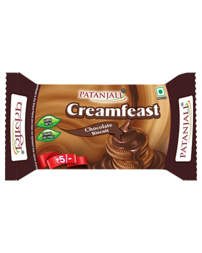 Patanjali Creamfeast Chocolate Biscuit