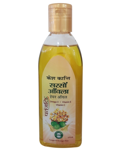 Patanjali Kesh Kanti Sarson Amla Hair Oil 