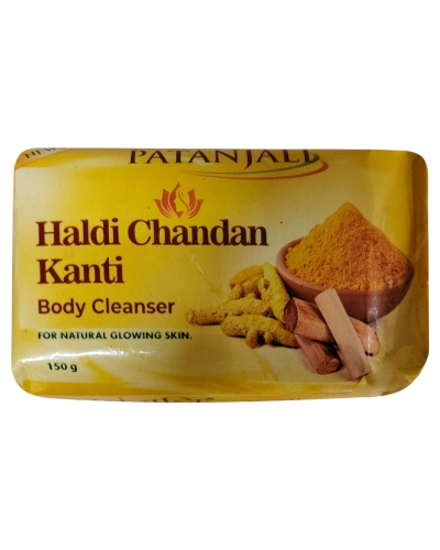 Patanjali  Haldi chandan Kanti Body Cleanser (150gx3) CO Dk 20
