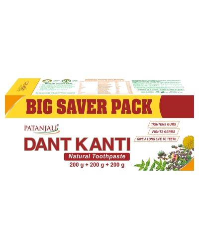 Dant Kanti Natural(200gx3) Big Saver Pack