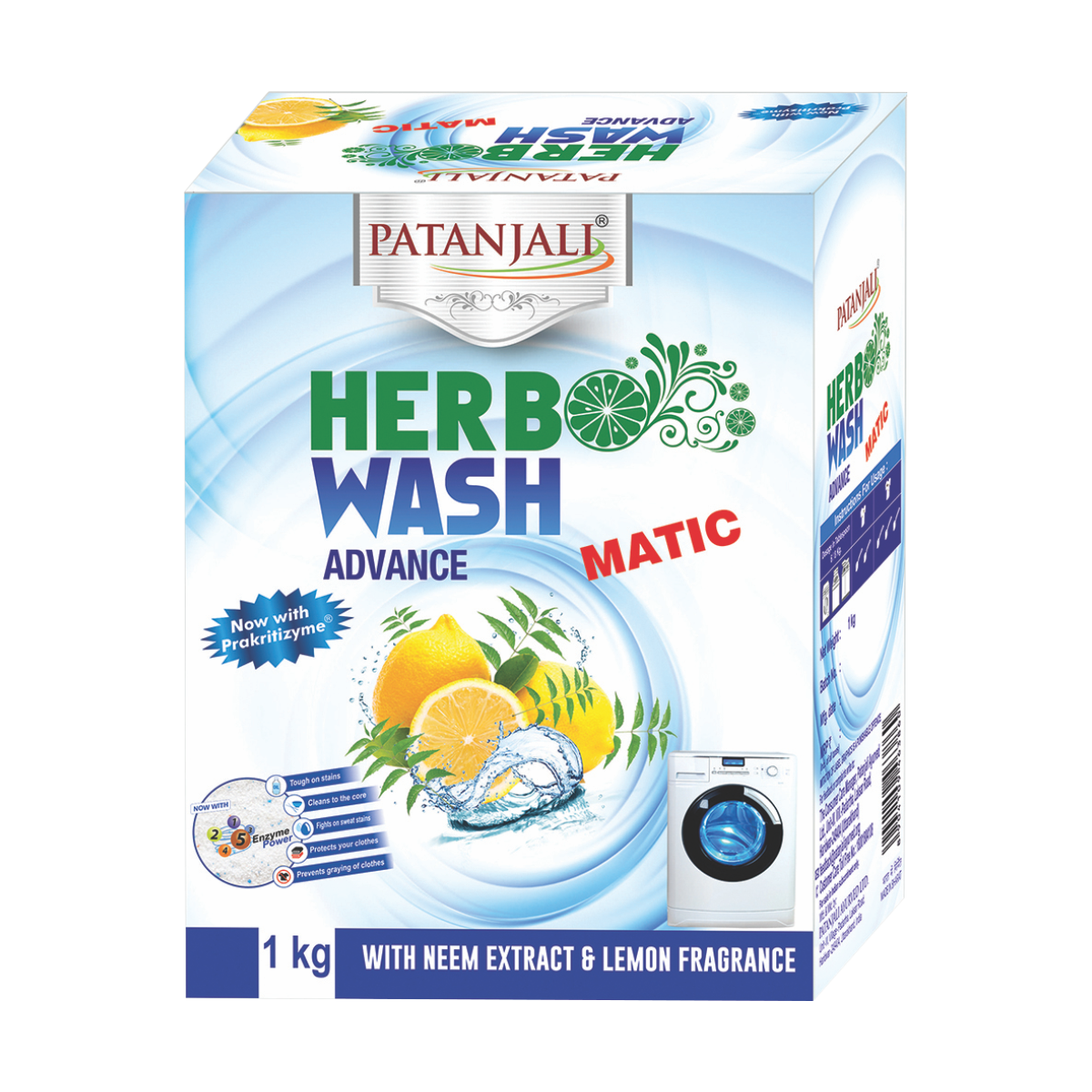 Patanjali Herbo Wash Advance Matic Detergent Powder