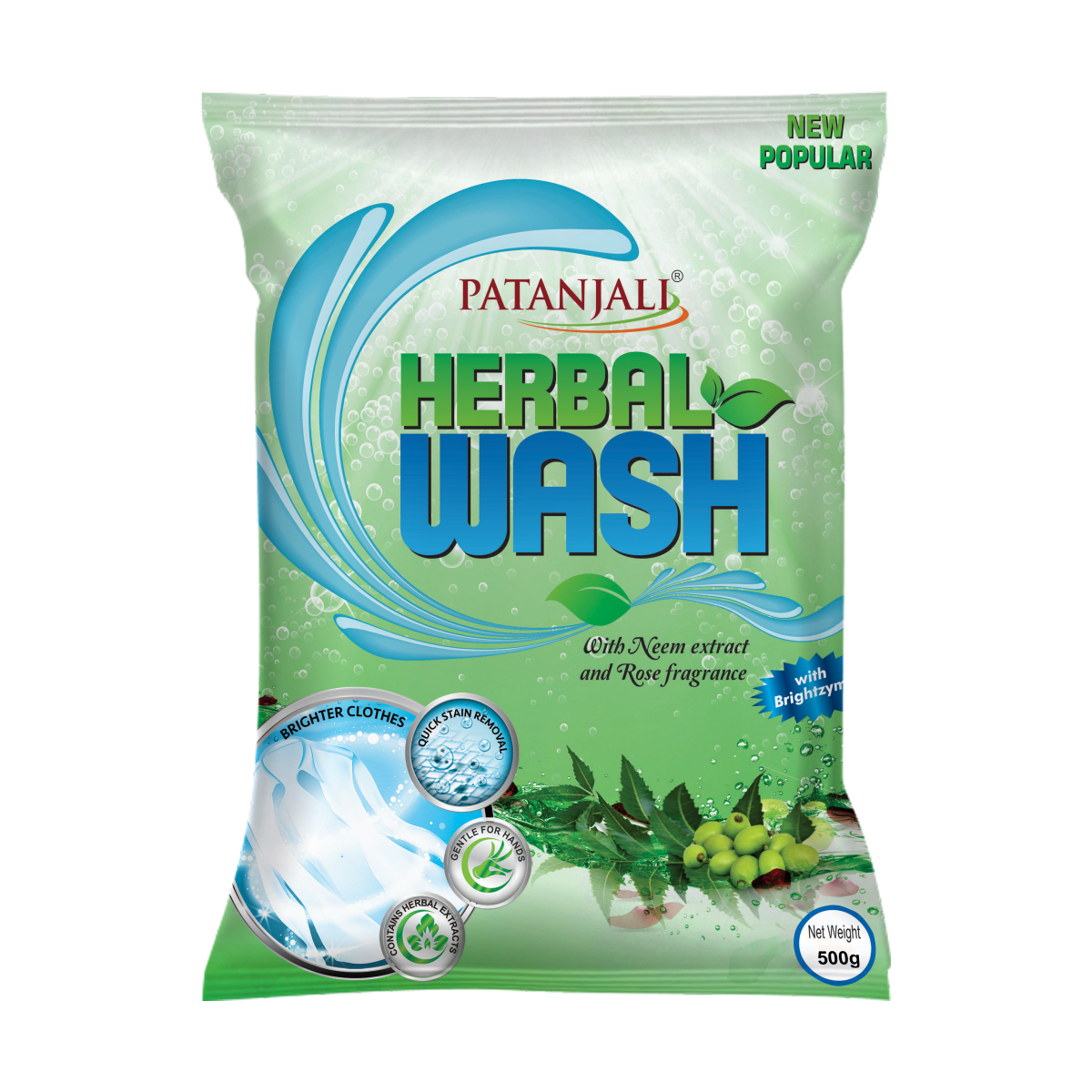 Patanjali HERBAL WASH DETERGENT POWDER 2 KG Buy Online