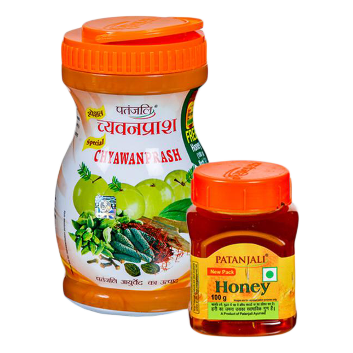 Patanjali Special Chyawanprash 1 Kg - FREE Honey 100 Gm