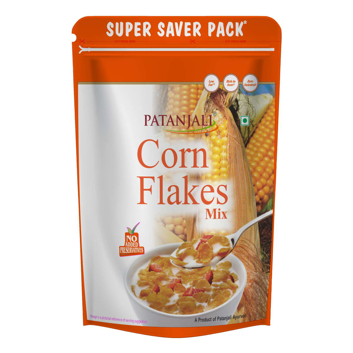 Patanjali CORN FLAKES 875 G Buy Online