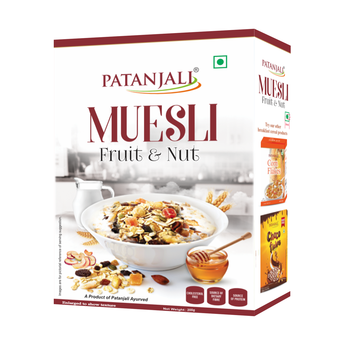 Buy Online Patanjali Muesli Fruit Nut 450 gm