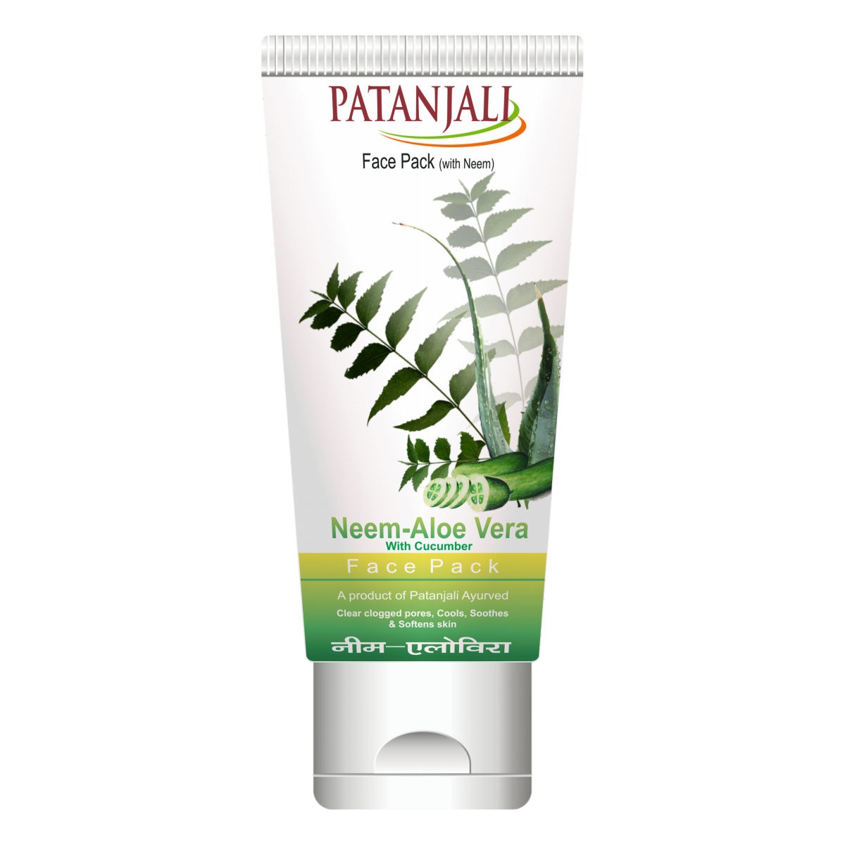 Patanjali Aloevera Neem Cucumber Face Pack