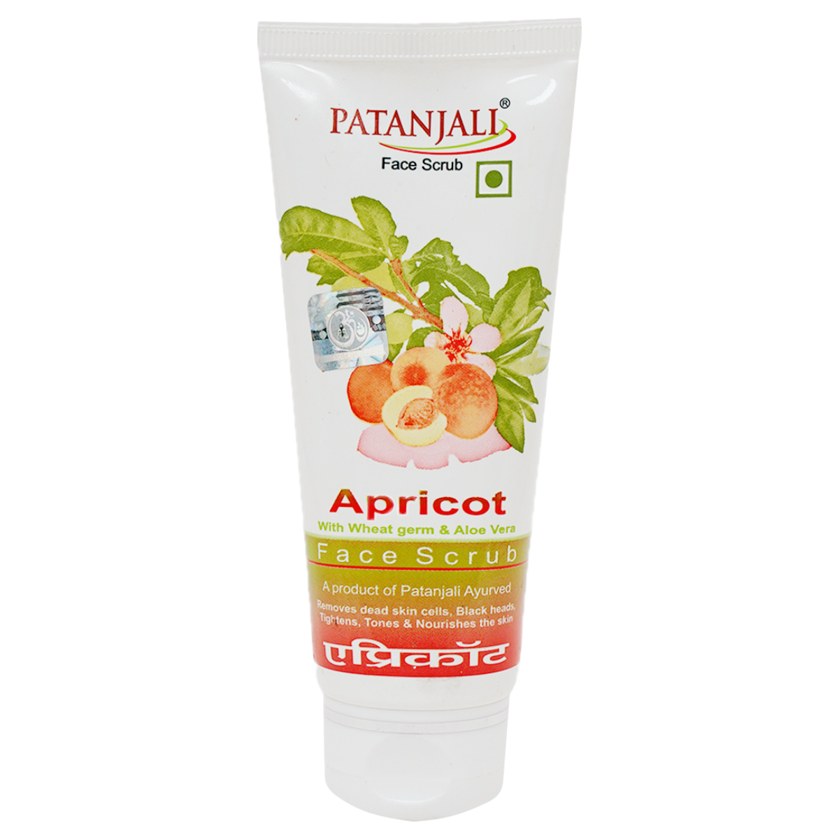 Patanjali Aloevera  Apricot Face Scrub