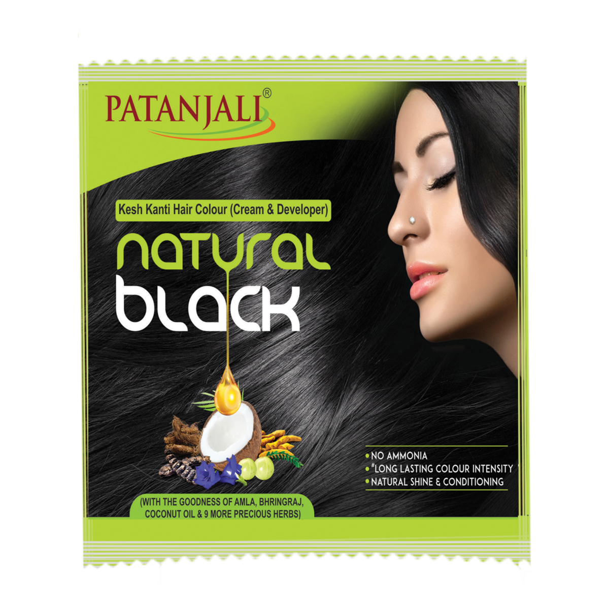 BIOGREEN ROOTS 200 ml Natural Black Hair Color India | Ubuy