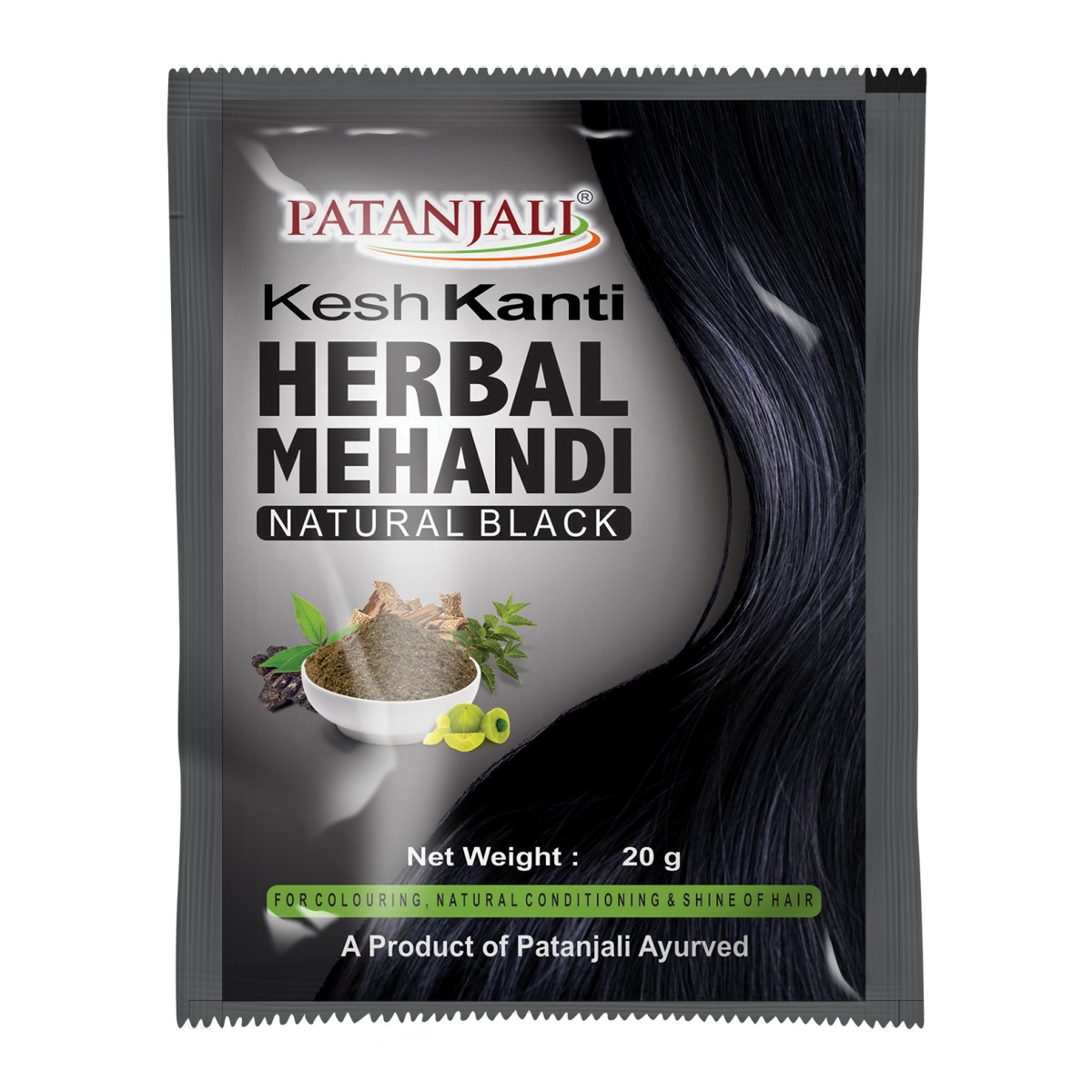 Patanjali Kesh Kanti Herbal Mehandi (Natural Black)