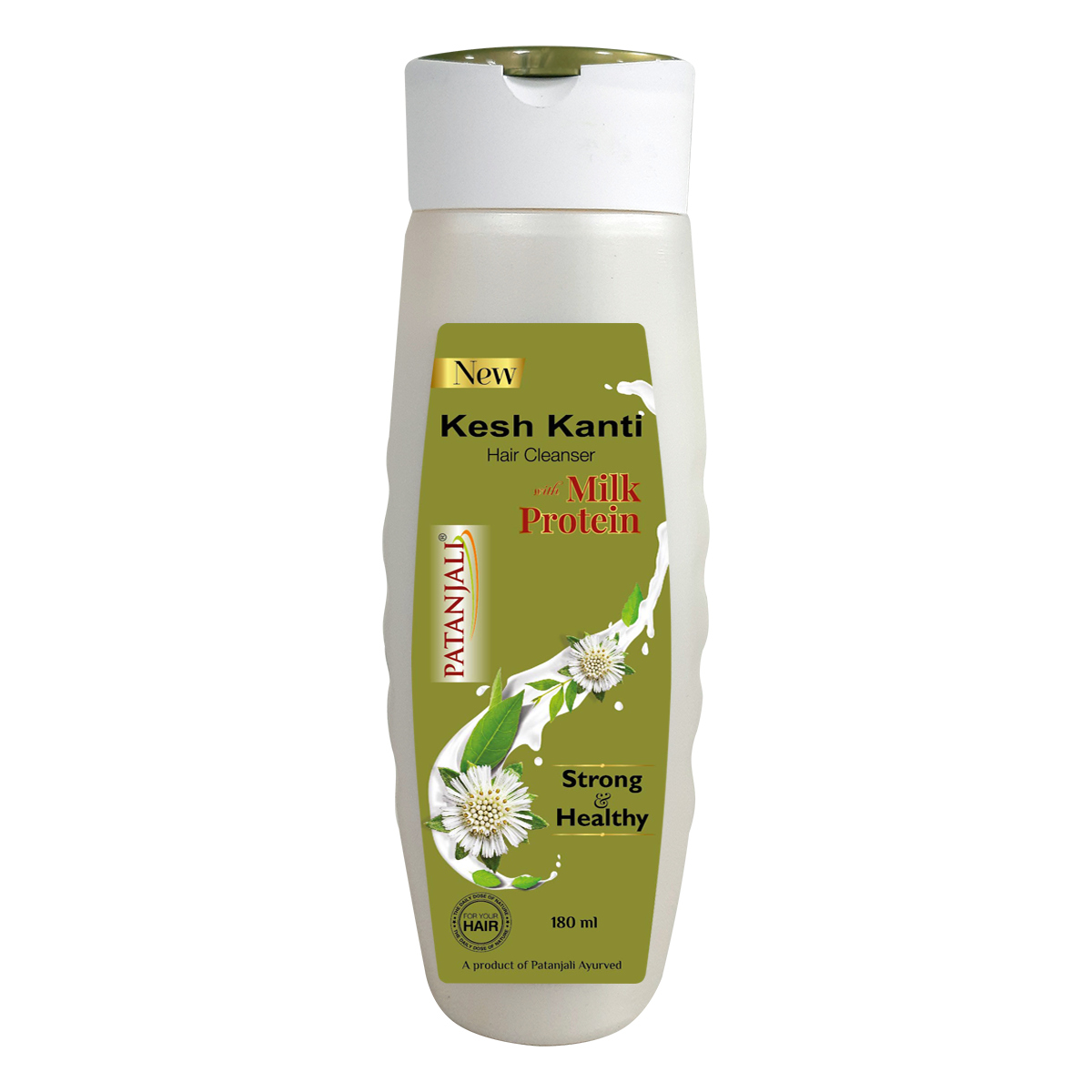 Patanjali Kesh Kanti Milk Protein (Herbal Shampoo) 180 ml Buy Online