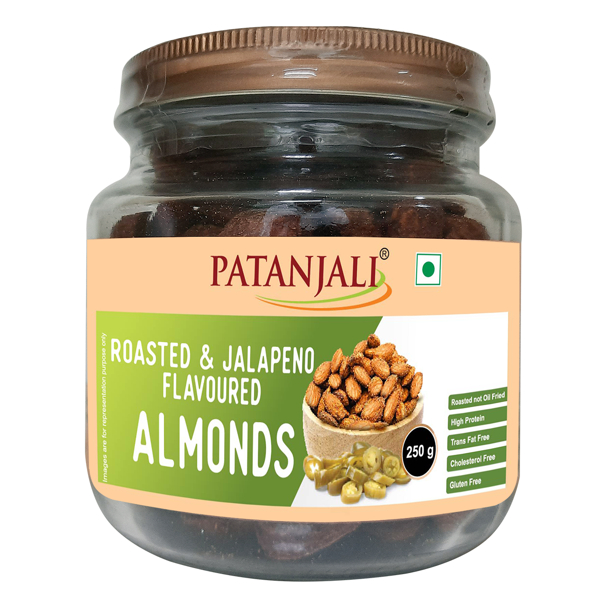 Roasted & Jalapeno Flavor Almonds