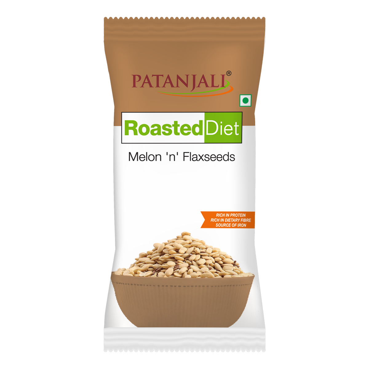 Patanjali ROASTED DIETMELON 'N' FLAXSEED 18 G Buy Diet Foods online