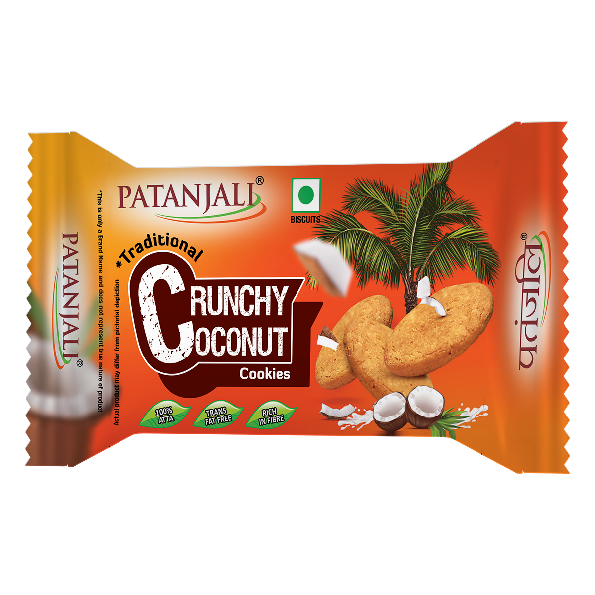 Patanjali Crunchy Coconut Cookies 