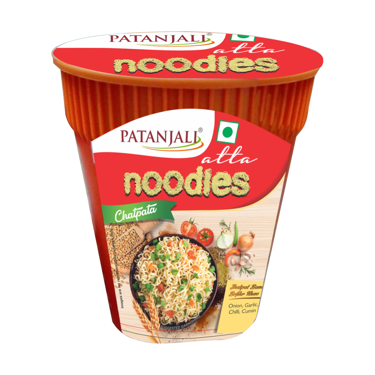 Patanjali Atta Cup Noodles Chatpata