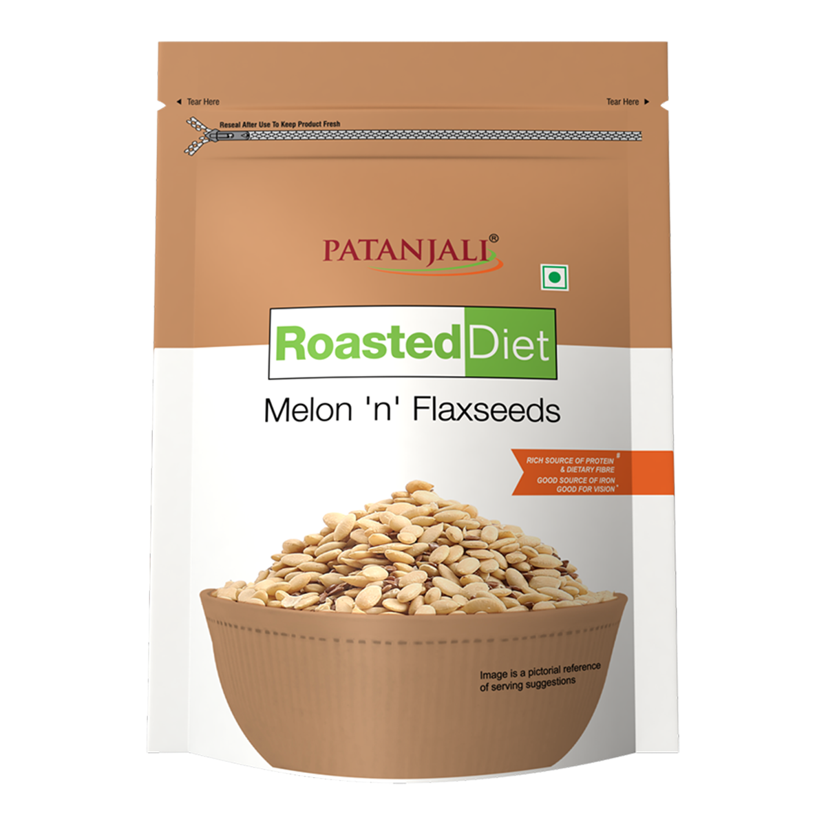 Patanjali Roasted Diet Flaxseed Black Salt 150 GM Buy flaxseed